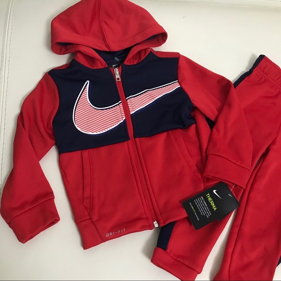 Nike boy active hoodie pants set 6228 - Picture 4 of 6